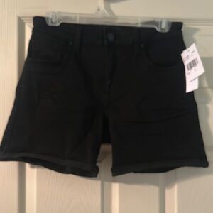Kut from the Kloth Black Jean Shorts Classic Design